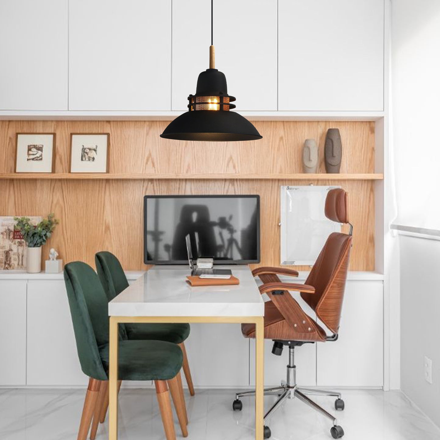 Hängelampe Torchia 34 cm Metall Vintage Lampe