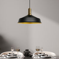 Pendelleuchte Hängelampe AsletlEF Ø40 cm, Pendelleuchte Vintage, E27 Lampe