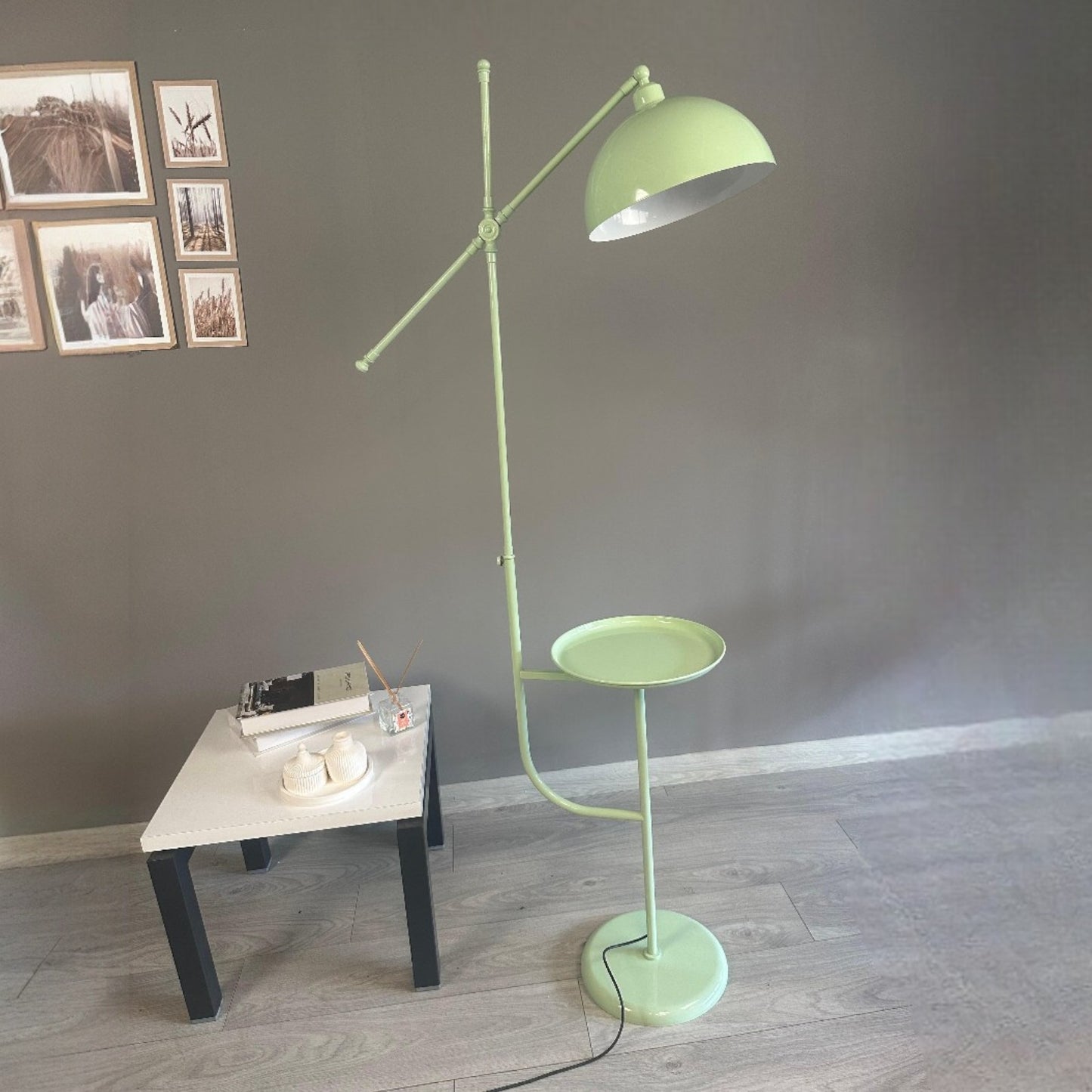 Stehlampe Raxon Bewegender Ufo Kopf Moderne Dekorative Metall Stehlampe