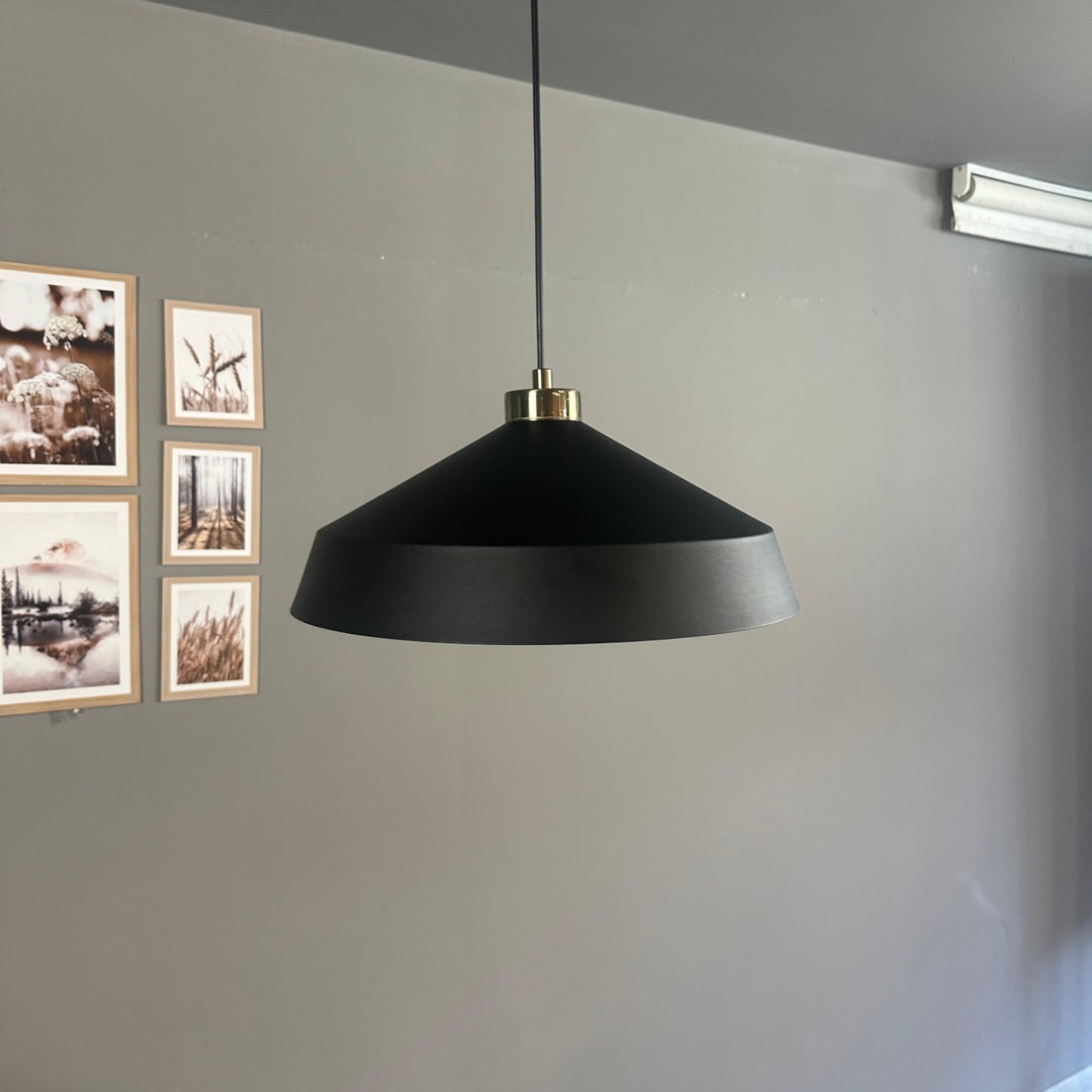 Pendelleuchte Lema Ø37,5 cm, Metall Hängelampe