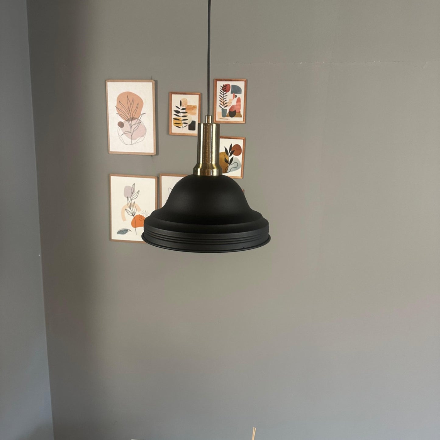 Pendelleuchte Asletl Hängelampe Industrial aus Metall Ø40 cm, Pendelleuchte Esstisch