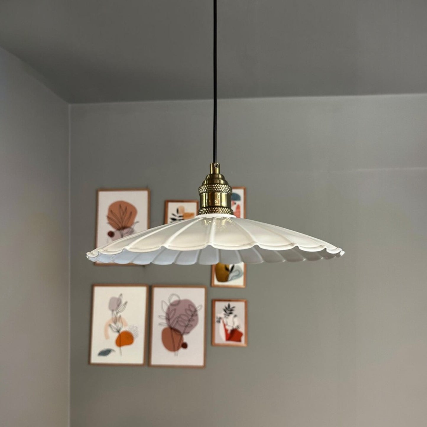 bamyum Risso Pendelleuchte Ø34 cm, Hängelampe Vintage