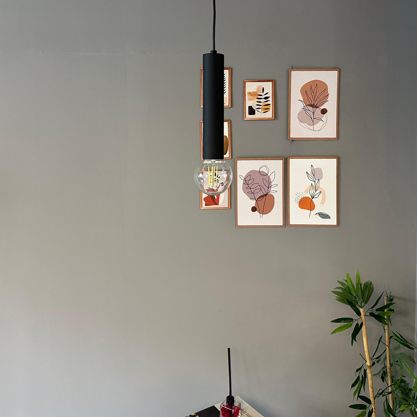 Pendelleuchte Mika Metall, Modern Hängelampe