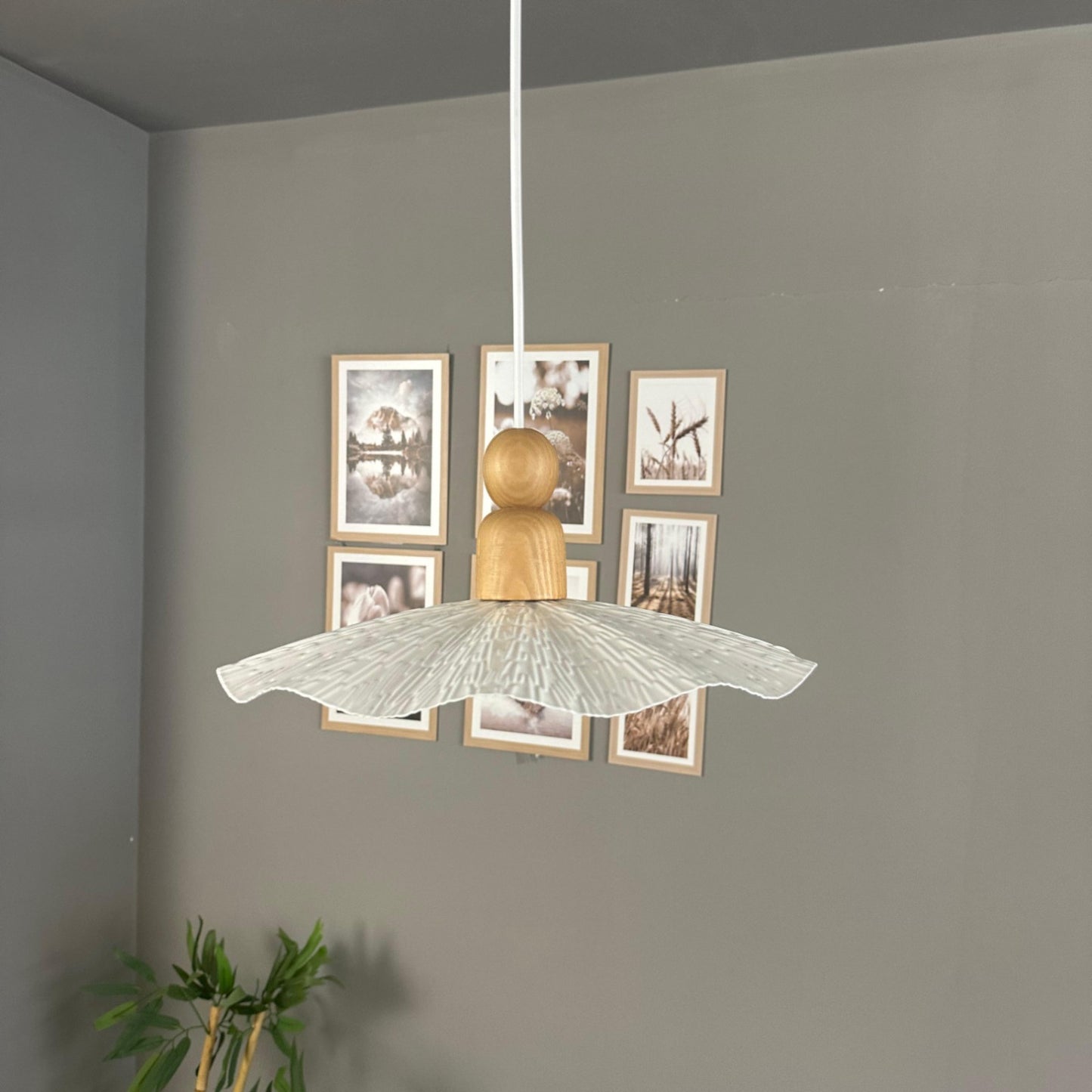 Pendelleuchte Teyra Metall Ø34cm, Modern Hängelampe