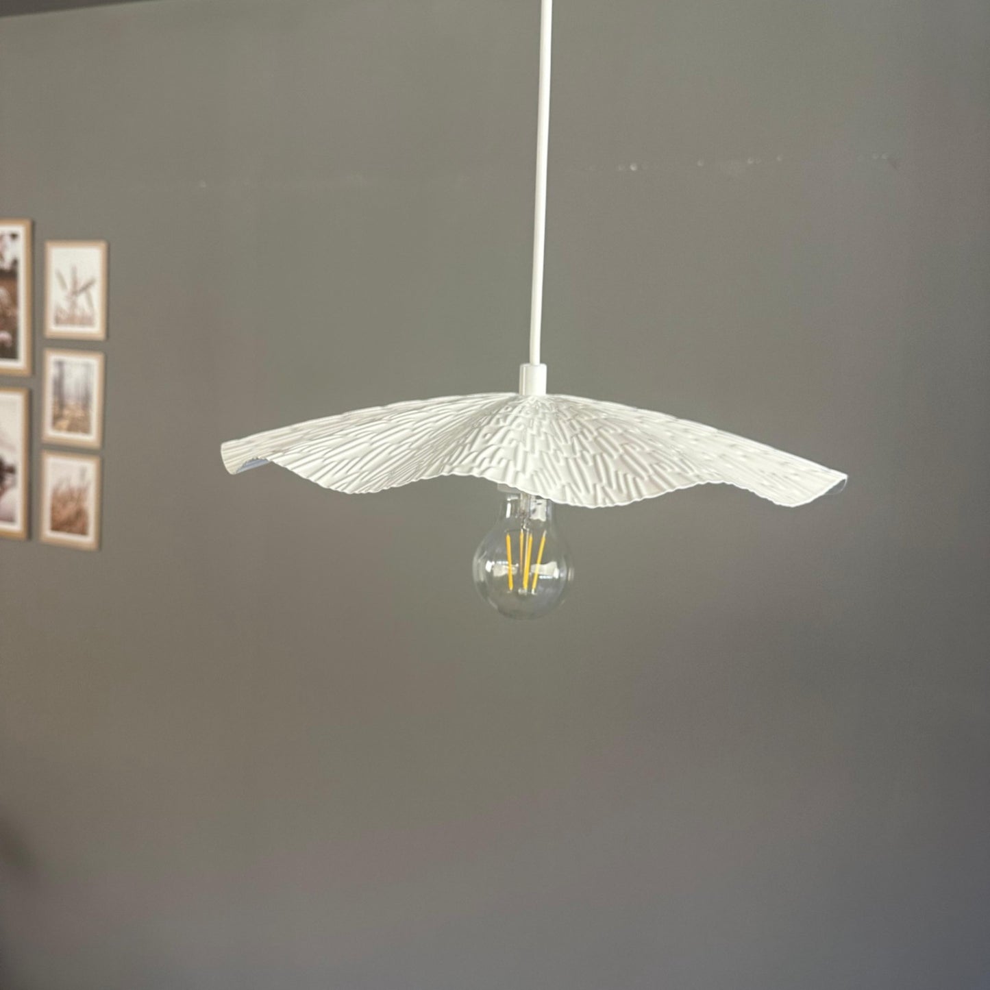 Pendelleuchte Teyra Metall Ø34cm, Modern Hängelampe