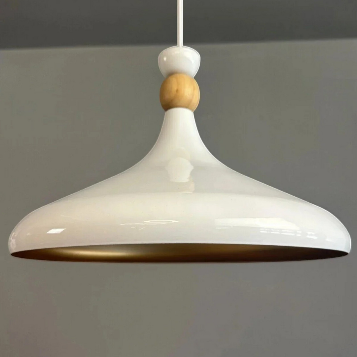 Pendelleuchte Ø35 cm Metall E27 Moderne Lampe, Ohne Leuchtmittel
