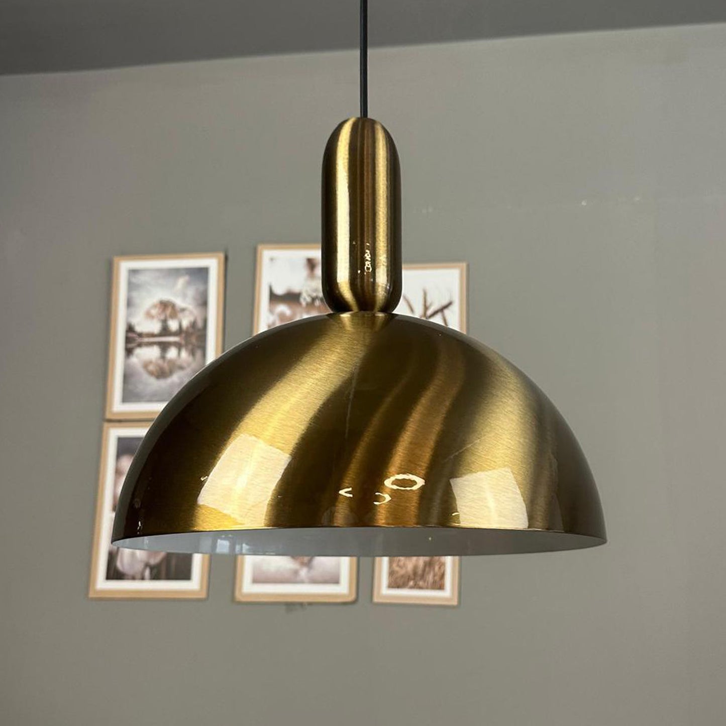 Pendelleuchte Yimpi Pendelleuchte Hängelampe aus Metall Ø43 cm Lampe