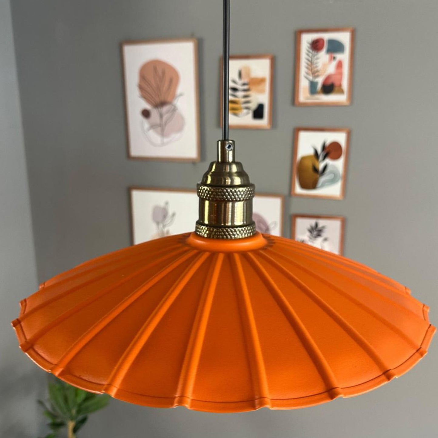 bamyum Risso Pendelleuchte Ø34 cm, Hängelampe Vintage