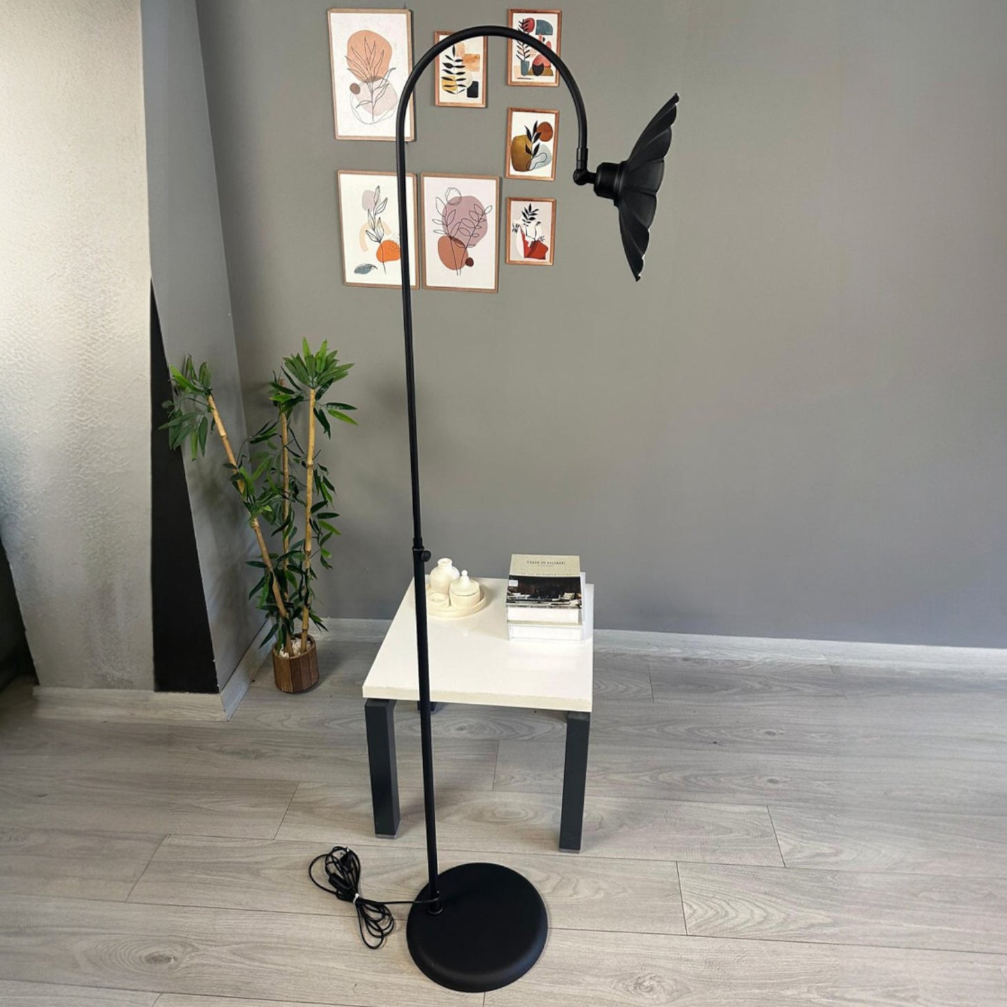 Stehlampe Varel Bewegender Ufo Kopf Moderne Dekorative Metall Stehlampe