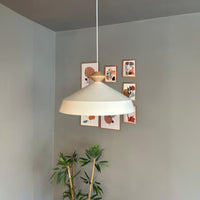 Pendelleuchte Lema Ø35,5cm, Hängelampe Holz, Hängelampe Industrial Vintage Lampe