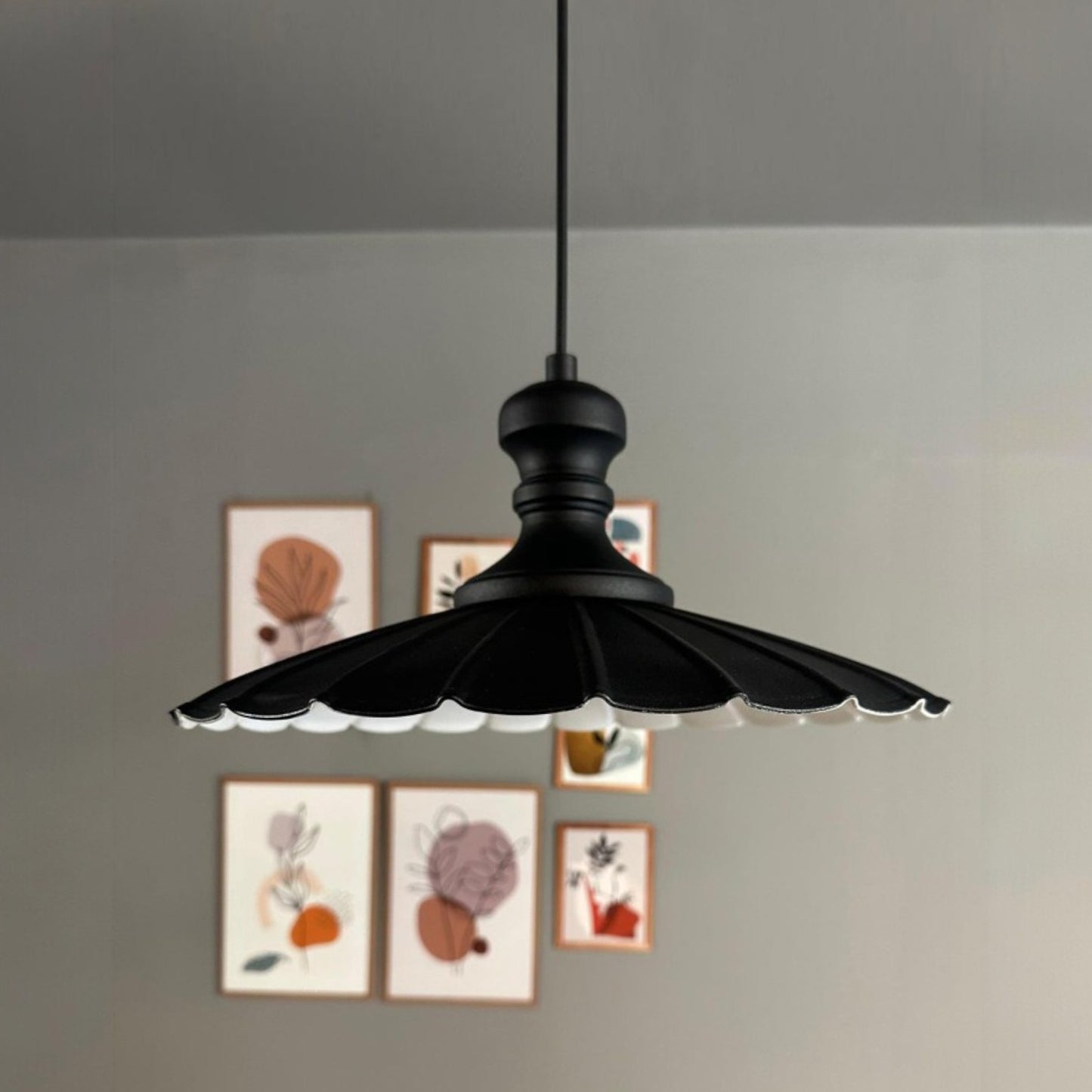 Pendelleuchte Risso Metall Ø34cm, Modern Hängelampe