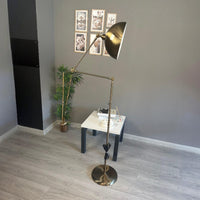 Stehlampe Raxon Bewegender Ufo Kopf Moderne Dekorative Metall Stehlampe
