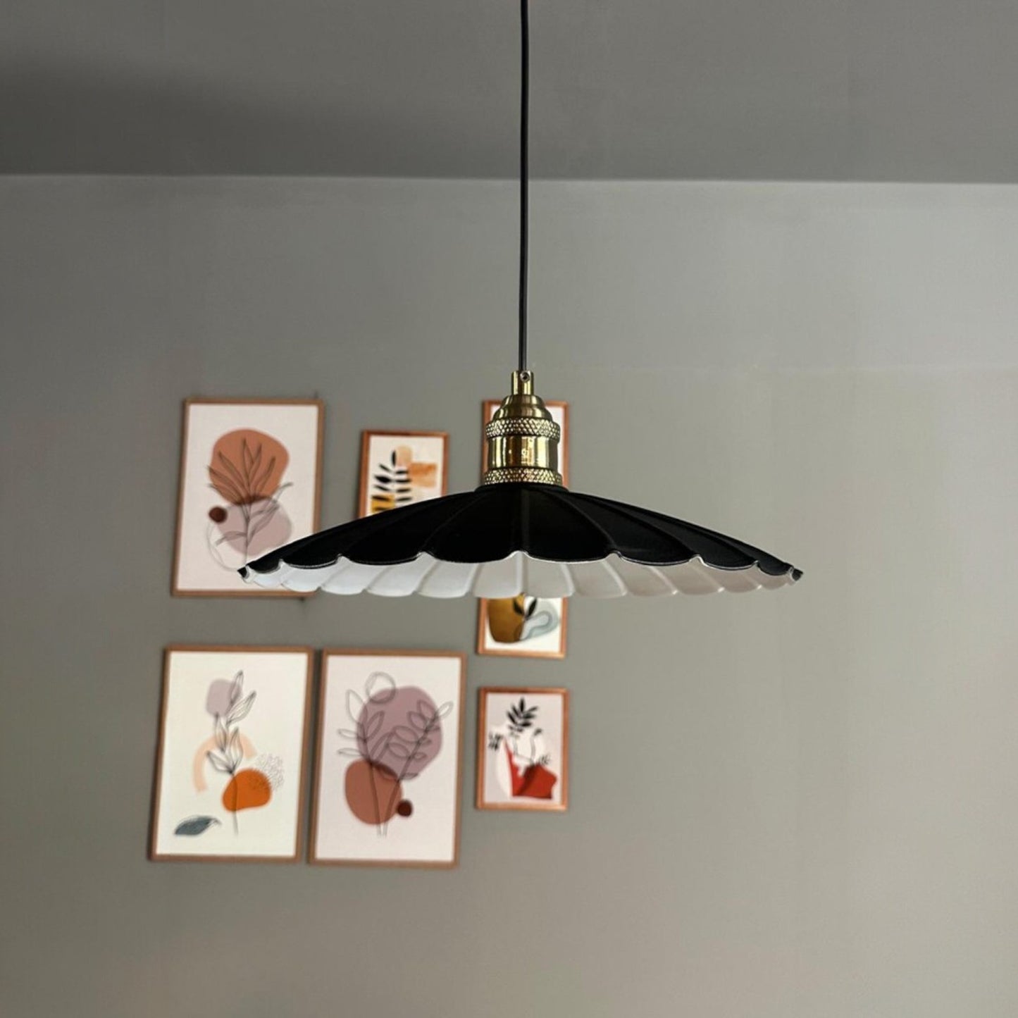 bamyum Risso Pendelleuchte Ø34 cm, Hängelampe Vintage