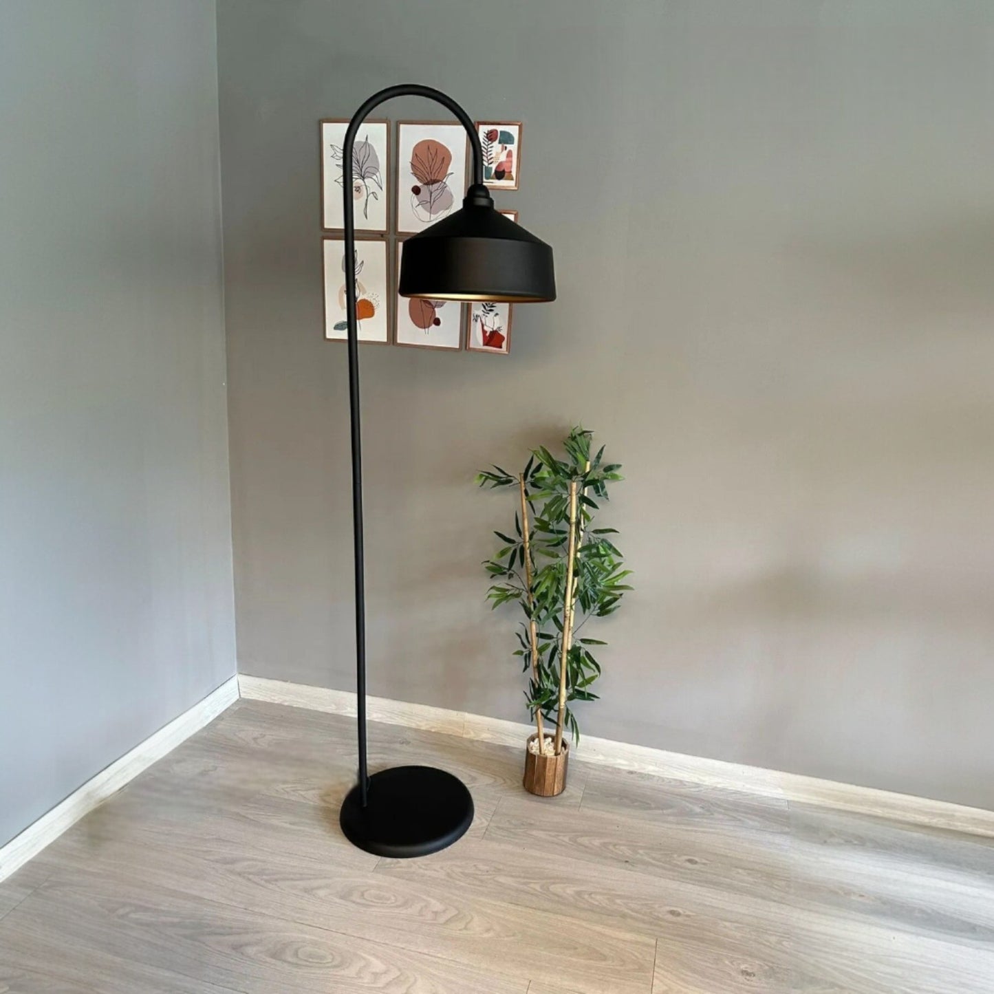 Stehlampe Arvel Bewegender Ufo Kopf Moderne Dekorative Metall Stehlampe