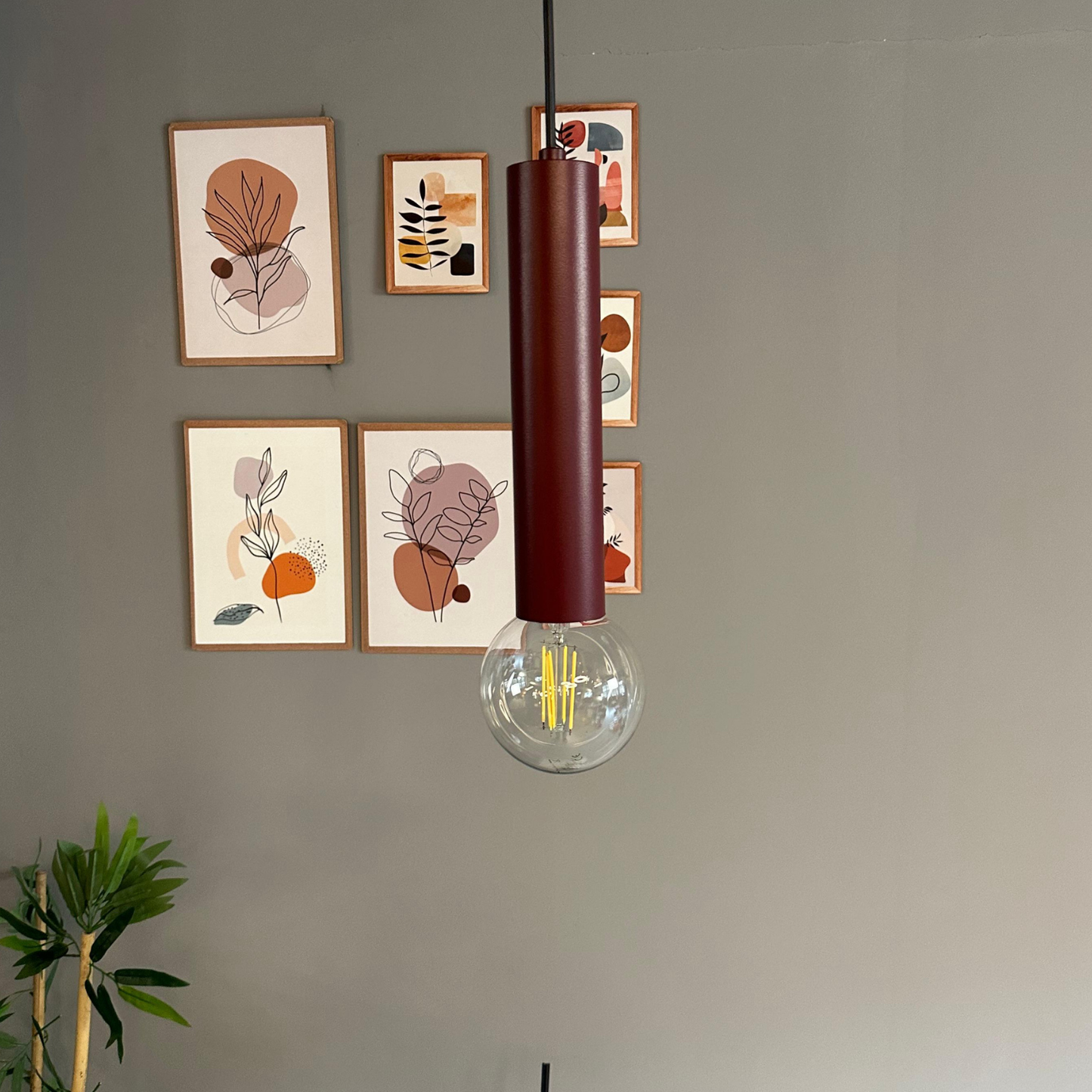 Pendelleuchte Mika Metall, Modern Hängelampe