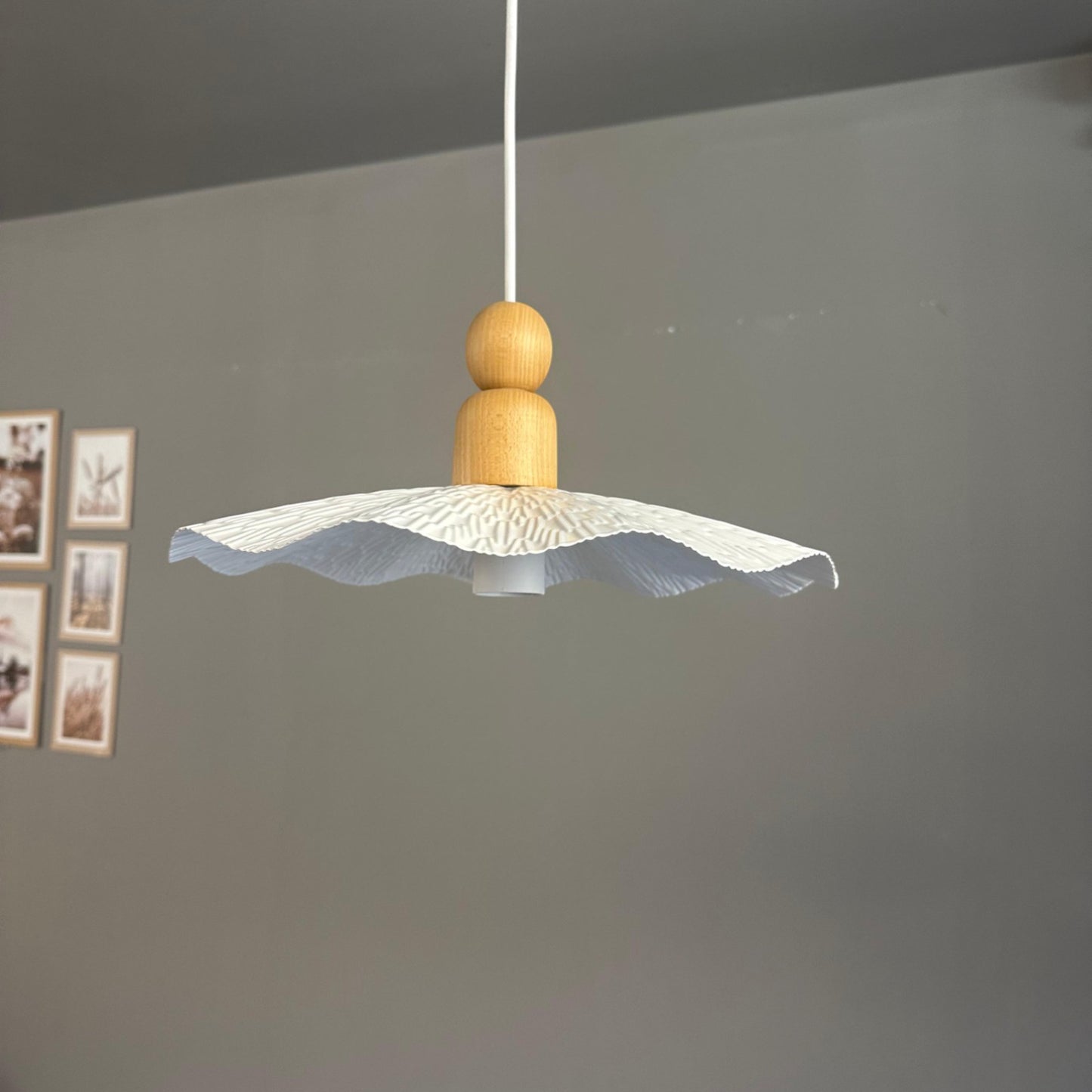 Pendelleuchte Teyra Metall Ø34cm, Modern Hängelampe