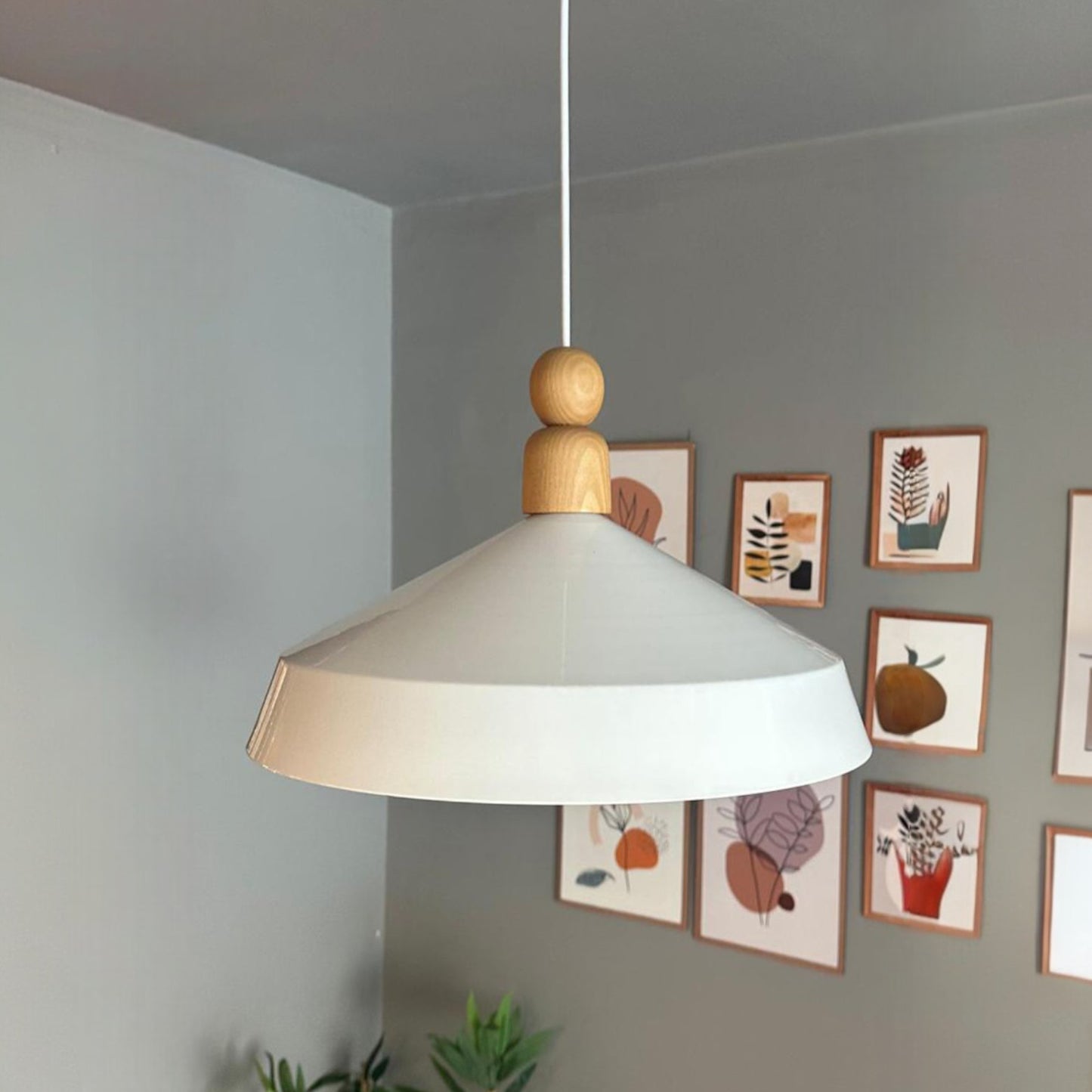 Pendelleuchte Lema Metall Ø37,5 cm, E27, Vintage Lampe