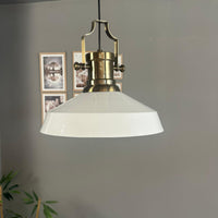 Pendelleuchte Lema Ø37,5 cm, Metall Hängelampe ohne Leuchtmittel