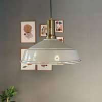 Pendelleuchte Carmelo Fackel Ø35 cm, Metall Hängelampe