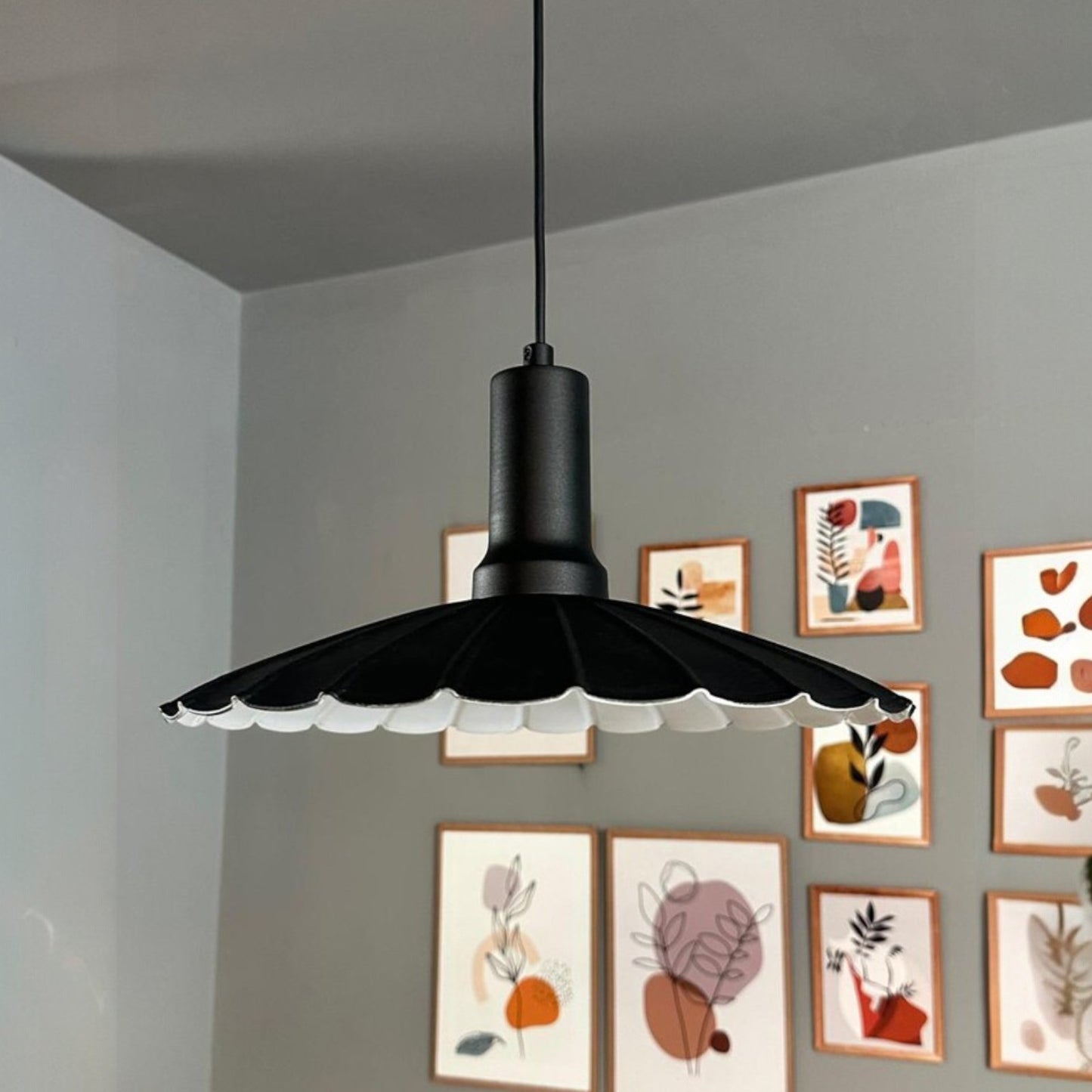 Pendelleuchte Risso Metall Ø34cm, Modern Hängelampe