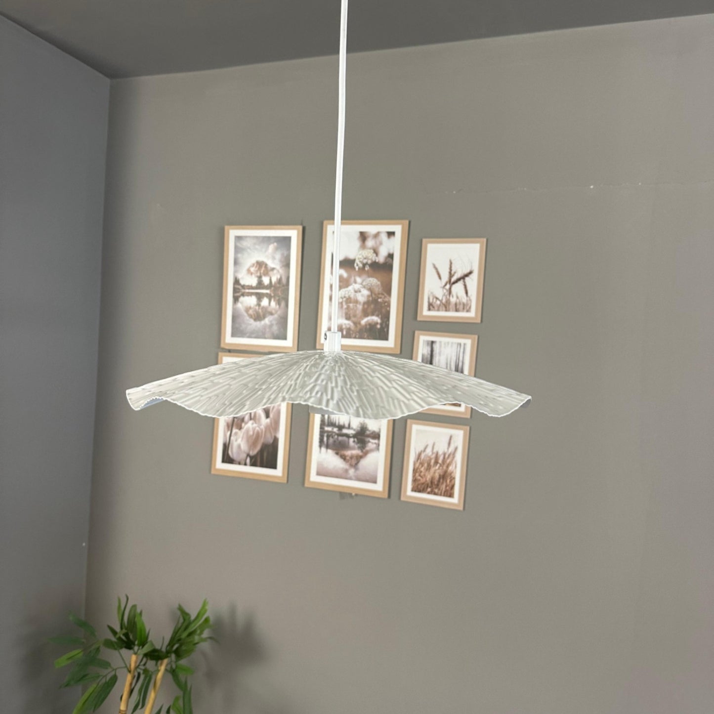 Pendelleuchte Teyra Metall Ø34cm, Modern Hängelampe