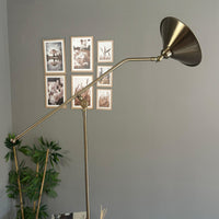 Stehlampe Farel Bewegender Ufo Kopf Moderne Dekorative Metall Stehlampe