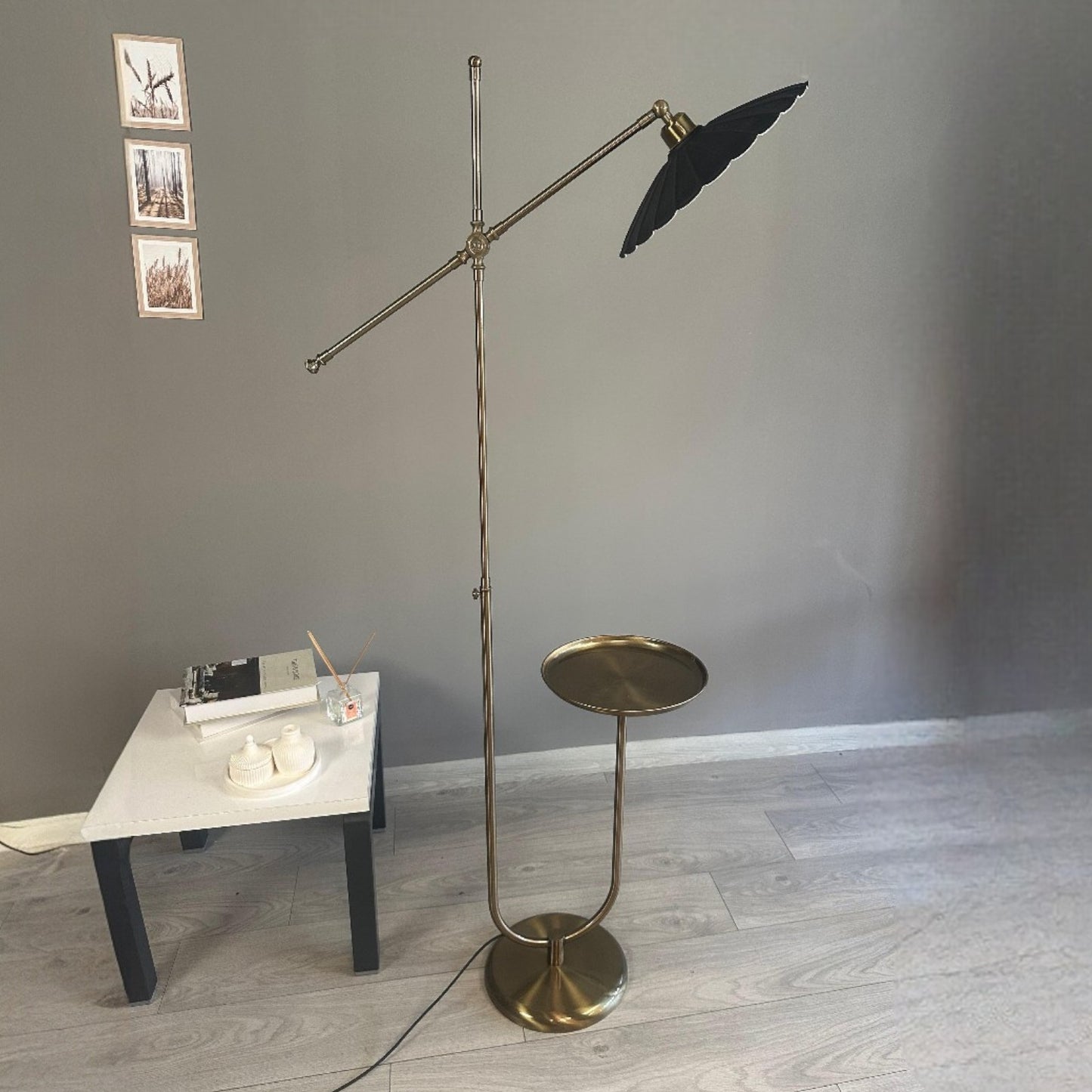 Stehlampe Axelor Schatten Ufo Kopf Moderne Dekorative Metall Stehlampe