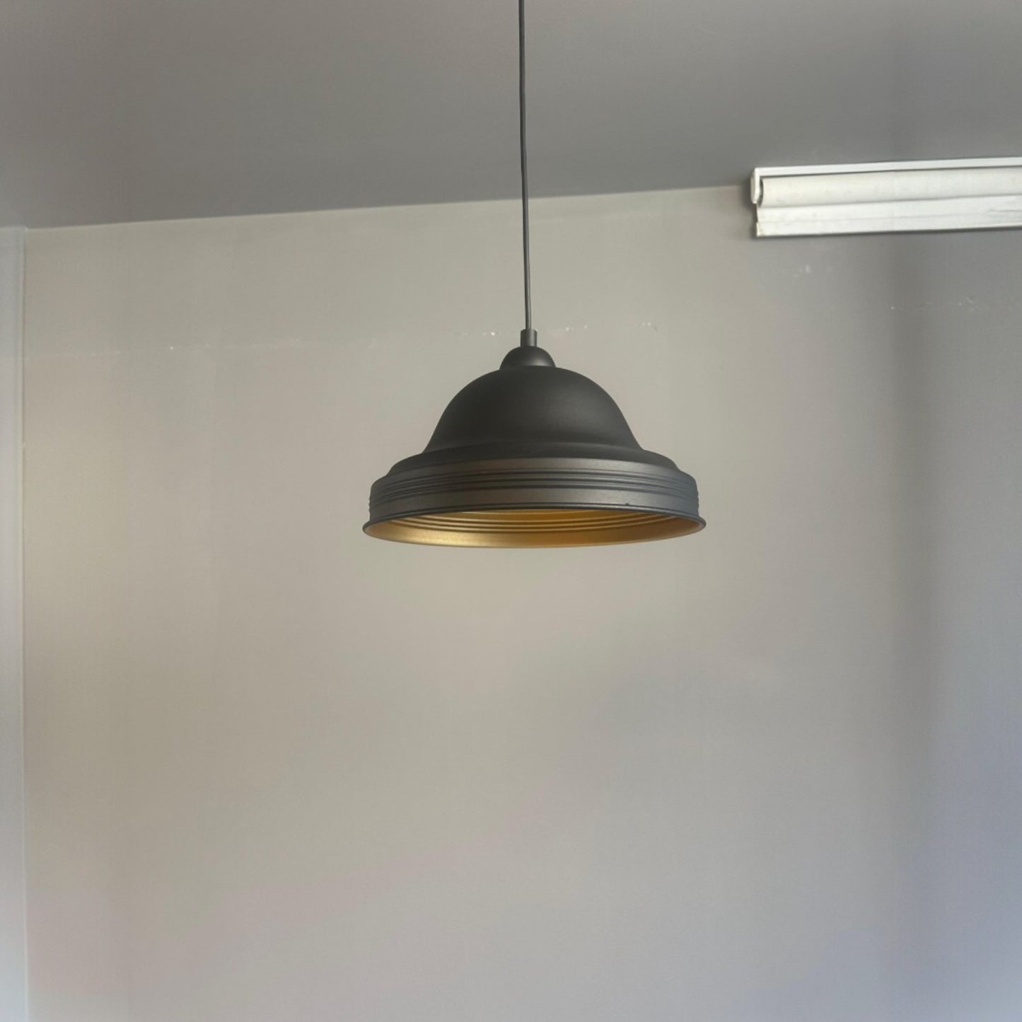 Pendelleuchte Asletl Hängelampe Industrial aus Metall Ø40 cm, Pendelleuchte Esstisch