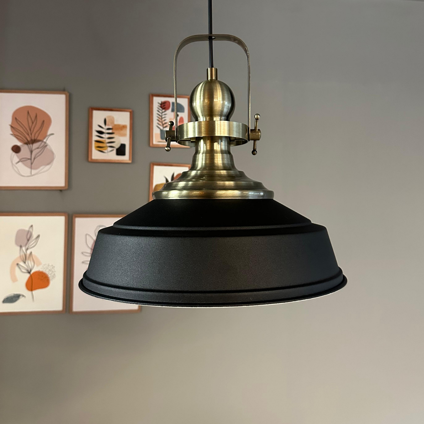 Pendelleuchte Carmelo Ø35 cm, Metall Hängelampe