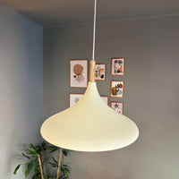 Pendelleuchte Champion XL Holz Metall, Modern Hängelampe