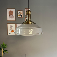 Pendelleuchte Pendelleuchte Carmelo Knob Ø35 cm, Metall Hängelampe