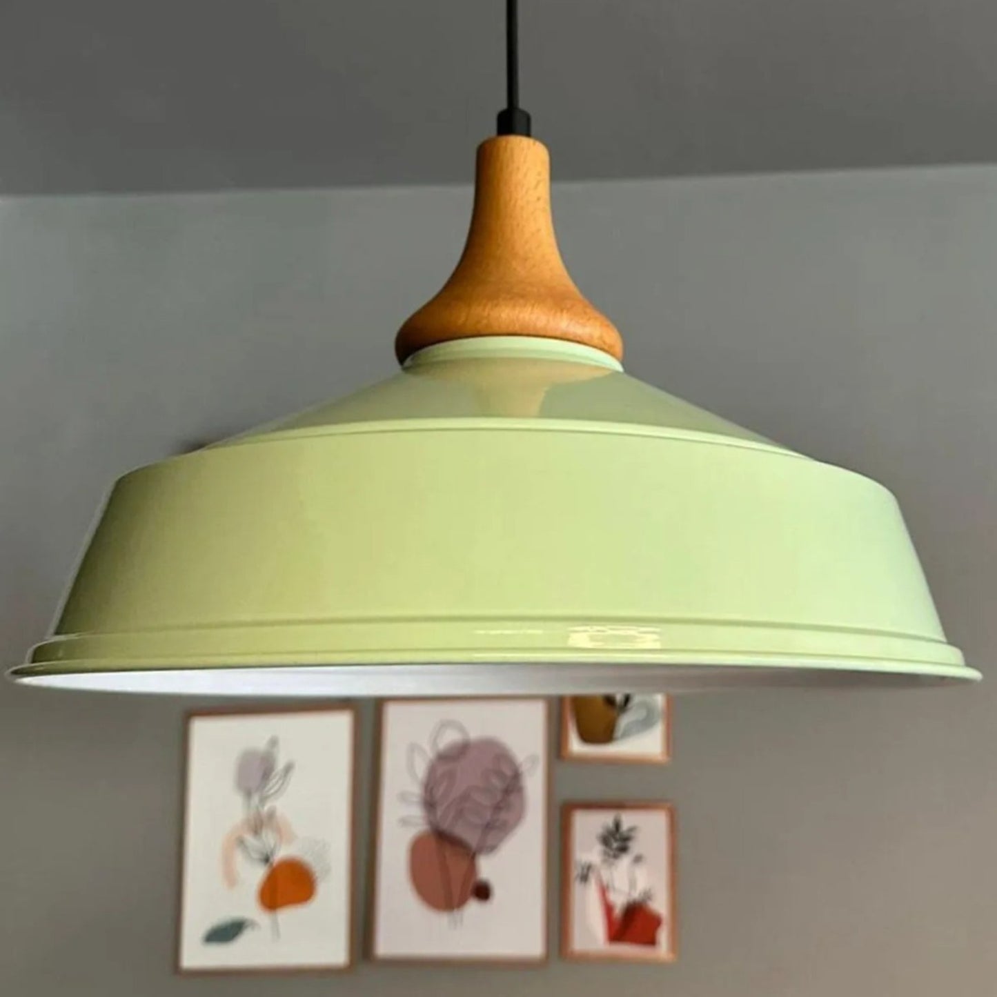 Pendelleuchte Carmelo Pilz Ø35 cm, Metall Hängelampe