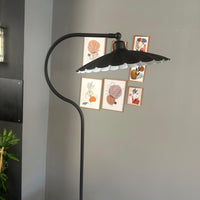 Stehlampe Lirax Bewegender Ufo Kopf Moderne Dekorative Metall Stehlampe