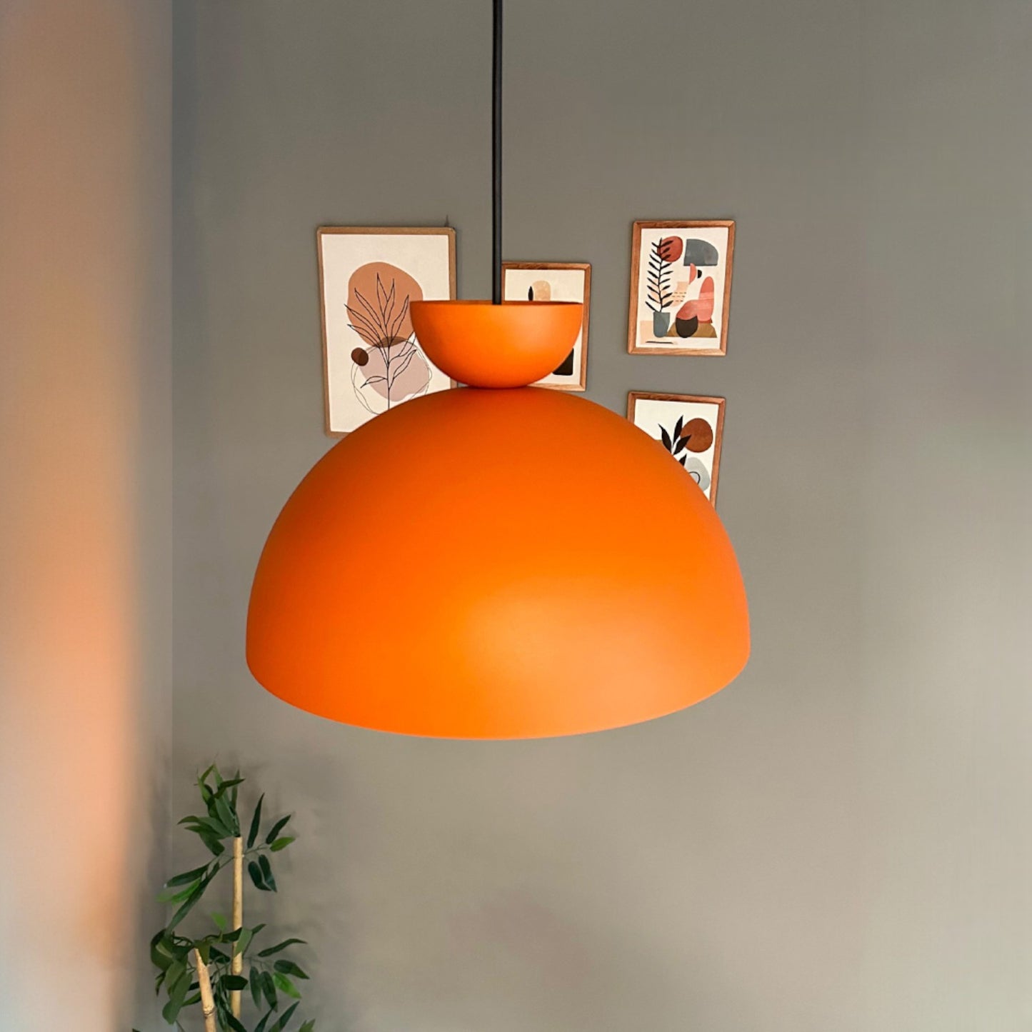 Pendelleuchte Yimpi Metall Ø30cm, Modern Hängelampe