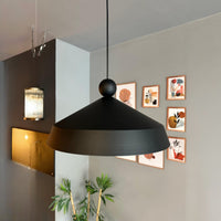 Pendelleuchte Lema Metall Ø37,5 cm, E27, Vintage Lampe