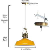 Lampada a sospensione vintage | Neo-Asletl | Lampada alla rinfusa