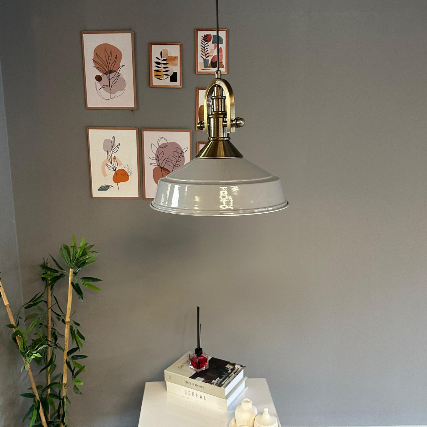 Pendelleuchte Carmelo Matrose Ø35 cm, Metall Hängelampe