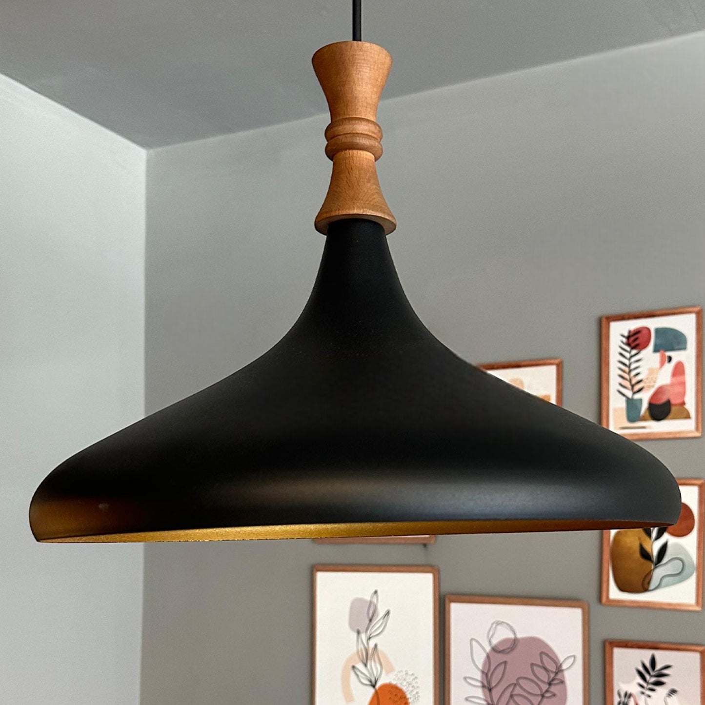 Pendelleuchte Champion Langer Bauer Metall, Modern Hängelampe