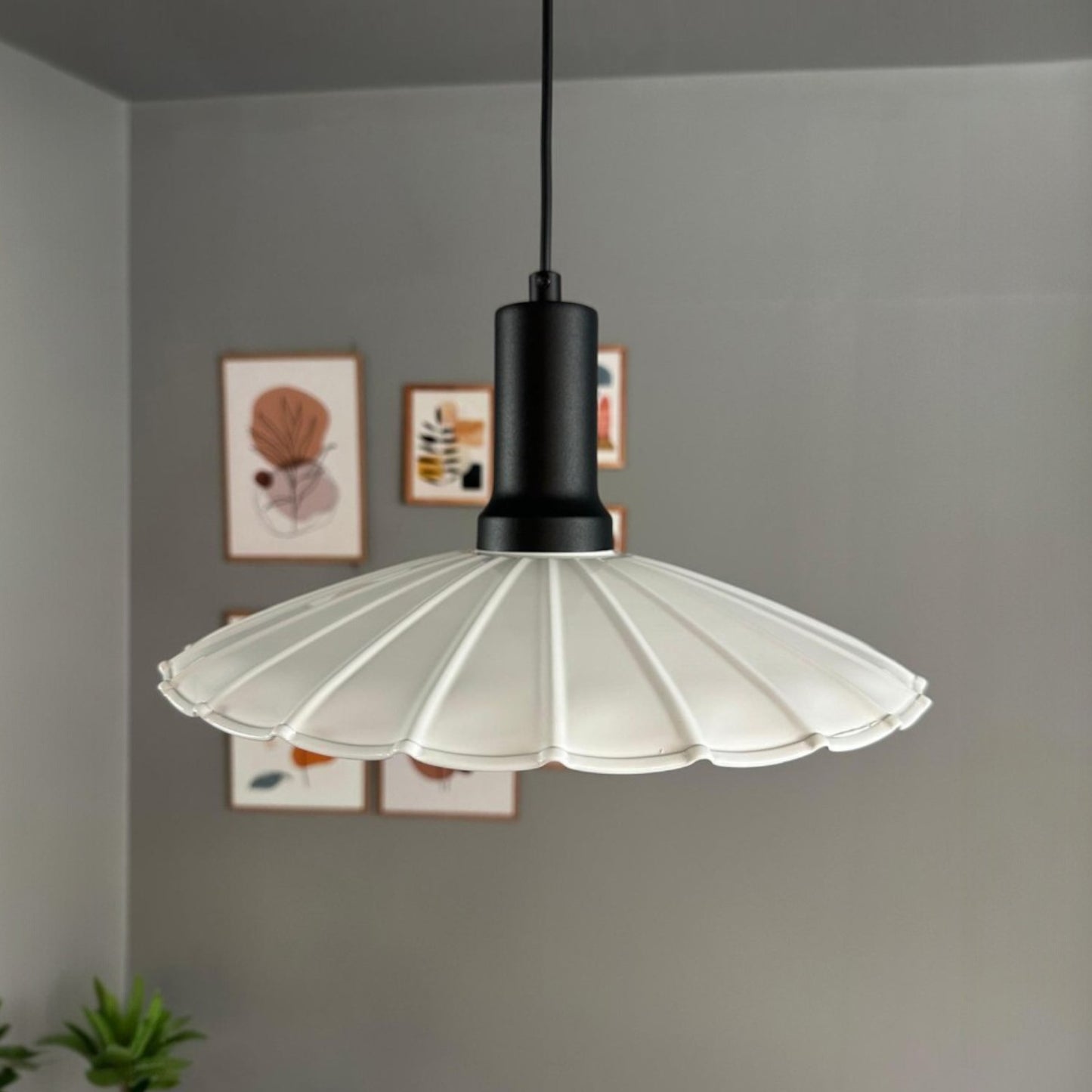 Pendelleuchte Risso Metall Ø34cm, Modern Hängelampe