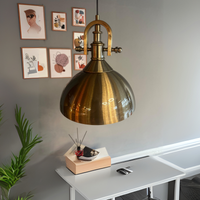 Pendelleuchte Yimpi Pendelleuchte Hängelampe aus Metall Ø43 cm Lampe