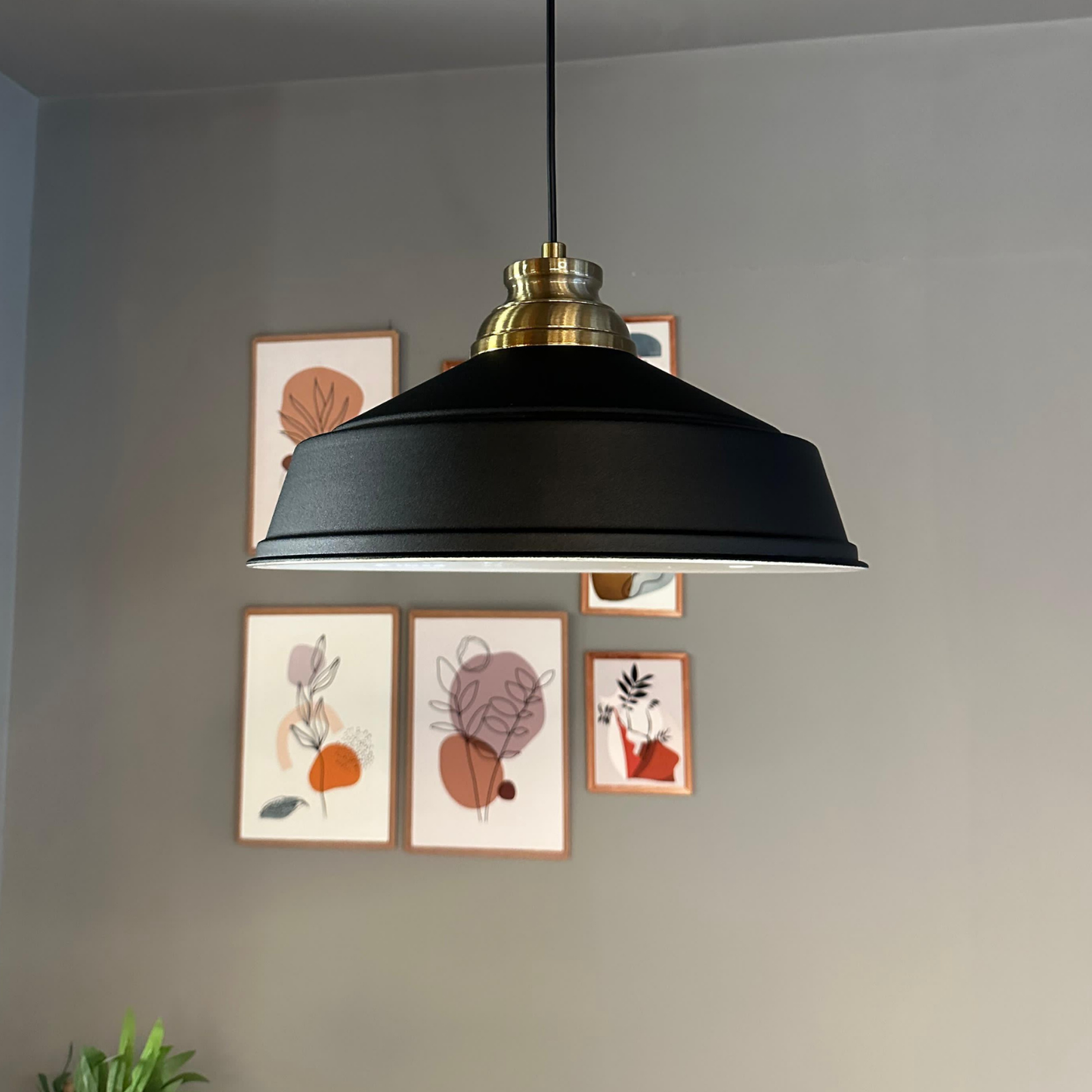 Pendelleuchte Pendelleuchte Carmelo Matrose Ø35 cm, Metall Hängelampe