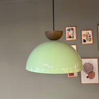 Pendelleuchte Linate Braun Hut Metall, Modern Hängelampe