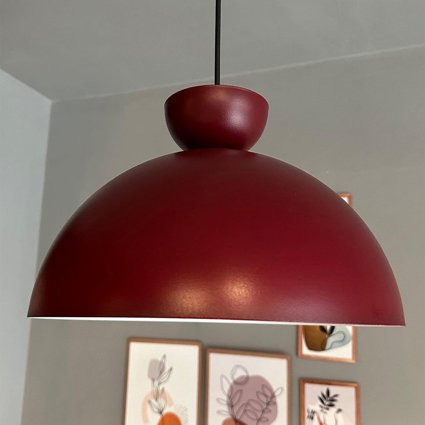 Pendelleuchte Yimpi Metall Ø30cm, Modern Hängelampe