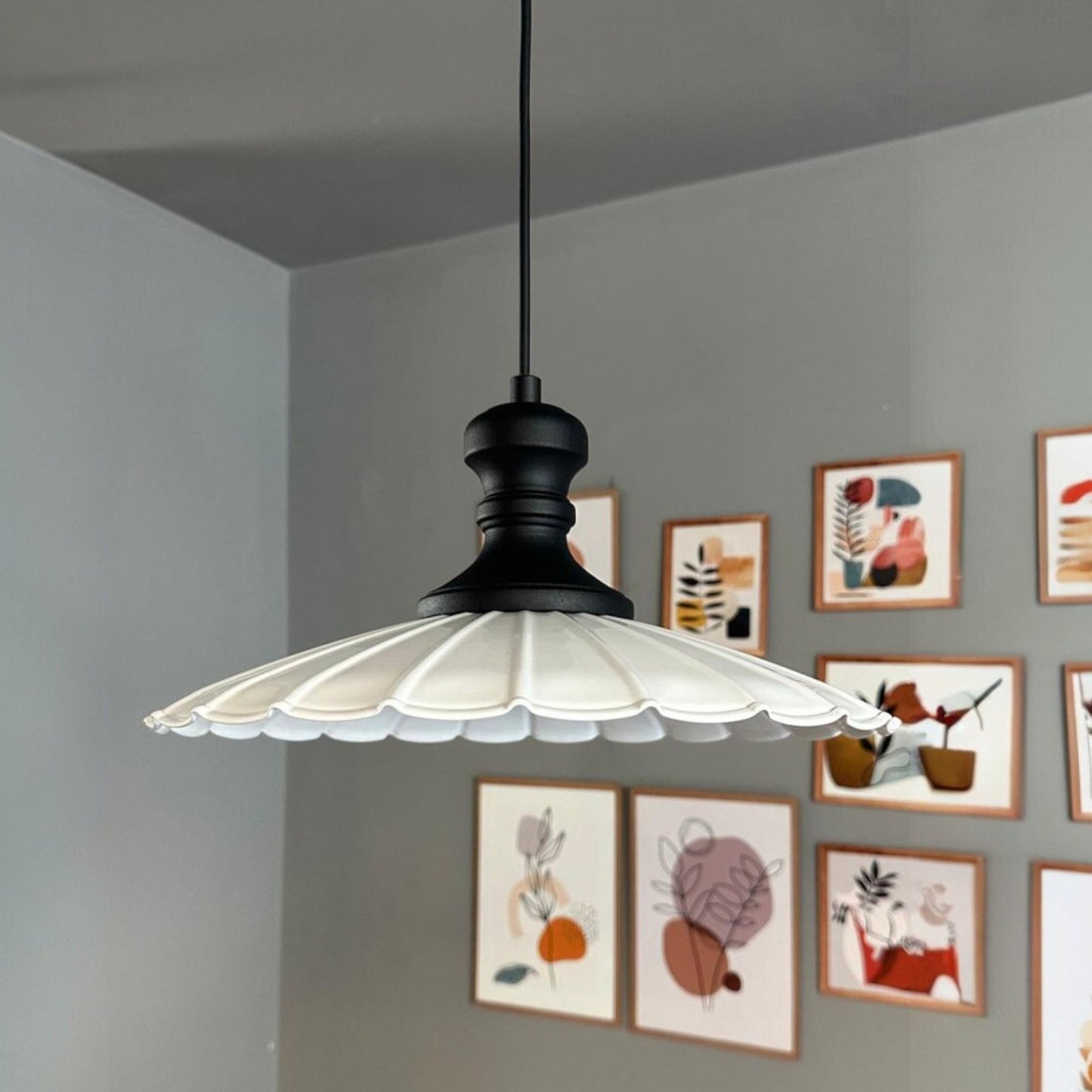 Pendelleuchte Risso Metall Ø34cm, Modern Hängelampe