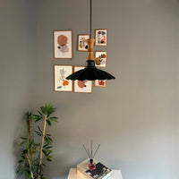 Pendelleuchte Risso Langer Bauer Metall, Modern Hängelampe ohne Leuchtmittel