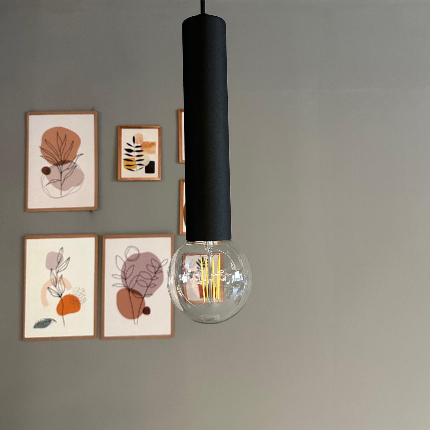 Pendelleuchte Mika Metall, Modern Hängelampe