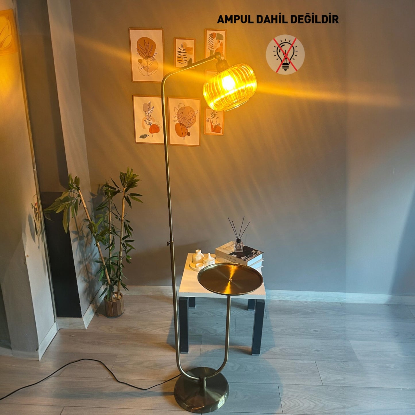 Tumbled Mola Moving Head Moderne dekorative Metall Stehleuchte