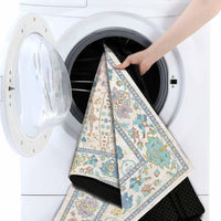 Bedruckter Teppich Sunse Chenille Print Maschinell hergestellt, waschbarer Vintage-Teppich