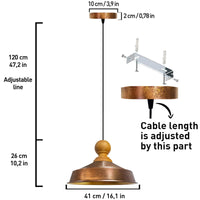 Lampada da cucina a sospensione