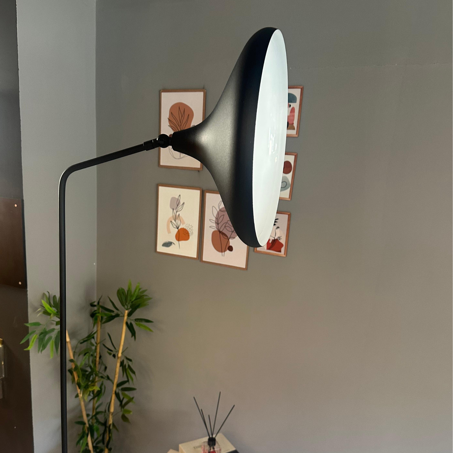 Stehlampe Skaro Schatten Ufo Kopf Moderne Dekorative Metall Stehlampe